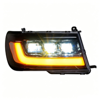 Fournisseur direct d'usine, ensemble de phares LED pour Toyota Land Cruiser (J100) 1998-2003, animation DRL, commandes personnalisées acceptées