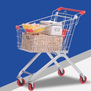Powder Coating Metal <strong>Shopping</strong> <strong>Trolly</strong> for Shop - Product Image 5