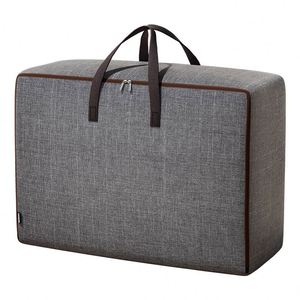 Sac de rangement pliable grande capacité pour couettes et vêtements en tissu Oxford – Organisateur domestique pour couettes et vêtements - Product Image 1