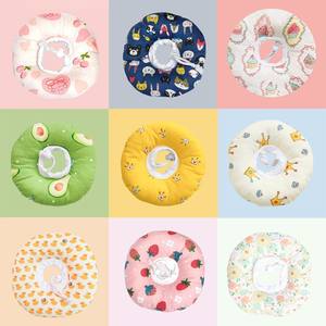 Collar Isabelino Postoperatorio para Perros y Gatos, Material de Algodón Suave, Cierre con Cordón, Diseño con Estampado de Dibujos Animados - Product Image 2