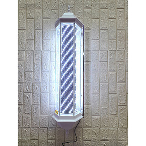 Poteau de barbier moderne Kisen, poteau de barbier doré, vente directe d'usine, <span class=keywords><strong>prix</strong></span> bas, équipement de salon de <span class=keywords><strong>coiffure</strong></span> pour salon de barbier - Product Image 6