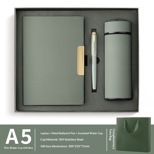 La Fabbrica Può Personalizzare Set Regalo Aziendali con Logo, Set Regalo con Taccuino A5 e Tazza Termica - Product Image 6