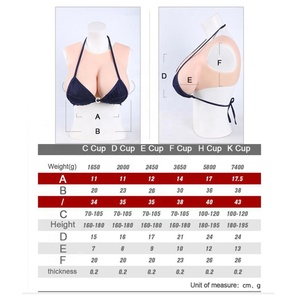En vente réaliste Cosplay faux seins Silicone rempli transgenre énorme faux seins pour transexuelle transgenre formes mammaires - Product Image 6