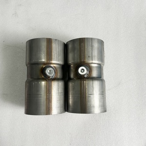 45 độ 90 độ 180 độ <span class=keywords><strong>O2</strong></span> Hàn cảm biến oxy bung với Mini xúc tác chuyển đổi thép không gỉ tổ ong lõi kim loại - Product Image 4