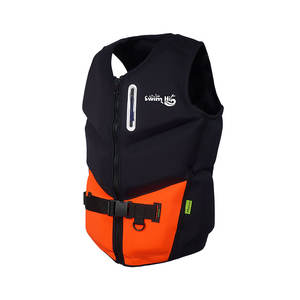 <span class=keywords><strong>Gilet</strong></span> de sauvetage adulte certifié CE, haute flottabilité, bicolore, fin, en néoprène et mousse PVC - Product Image 4