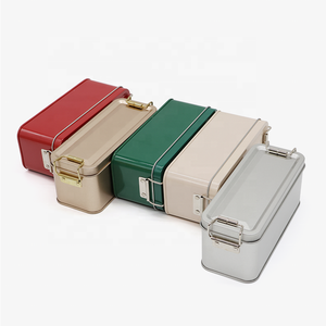 Caja de hojalata personalizada del fabricante, caja de hojalata de Metal para regalo, dulces, postres, pasteles, galletas, caja de lata de embalaje - Product Image 4