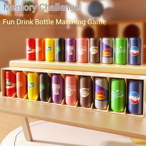 Juego de Memoria de Madera para Niños, Desafío de Tapas de Botella, Reconocimiento de Colores, Entrenamiento de Concentración, Educativo Montessori, EN71 Gratis - Product Image 3