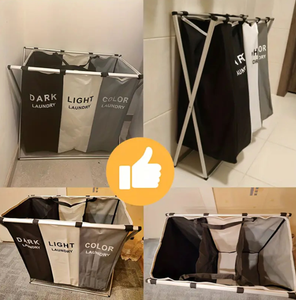 Cesto della <span class=keywords><strong>biancheria</strong></span> 2025 con manici impermeabili porta lavaggio portatile cesto della <span class=keywords><strong>biancheria</strong></span> con ruote camere <span class=keywords><strong>da</strong></span> letto o bagni - Product Image 2