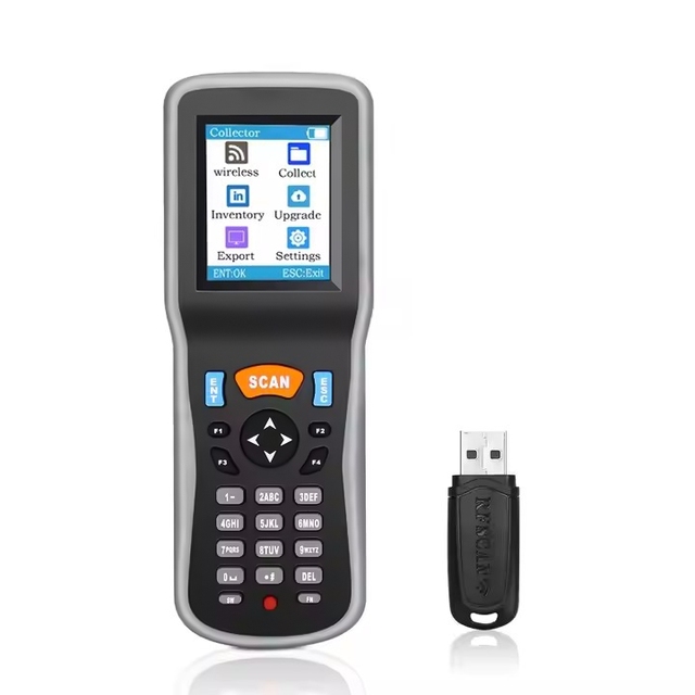 GTCODESTAR Data Collector Inventory Scanner Handheld 2D Barcode Reader Wireless Barcode Scanner for Warehouse QR Code Scanning