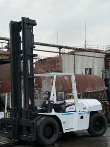 <b>Used</b> 10/12/15/16/25 Ton Large Diesel Forklift TCM HELI FD100 Japanese Engine fork position Side Shifter Good Condition Low Price - Product Image 5