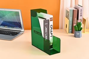 Chất lượng cao <span class=keywords><strong>Acrylic</strong></span> thư mục tập tin Bền phong cách trong suốt cho văn phòng nhà để tổ chức và lưu trữ tài liệu giấy tờ và các tập tin - Product Image 6