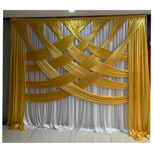 Nhiều loại chéo màn backdrop, sân sau Backdrop Panel rèm cửa, đôi màu Backdrop Panel Rèm cho bé tắm - Product Image 1