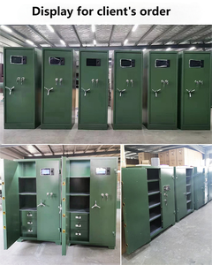 خزانة أسلحة من المصنع، خزانة تخزين عالية السعة للأسلحة الطويلة والذخيرة مع صندوق أمان بكلمة مرور - Product Image 3