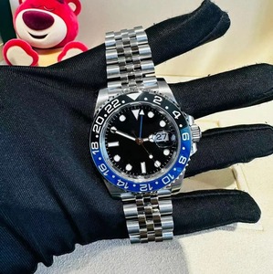 Montre mécanique de qualité supérieure personnalisable OEM, 40 mm, acier 904L VS Factory, mouvement ETA Dangdong 3285, montres de luxe GMT - Product Image 4