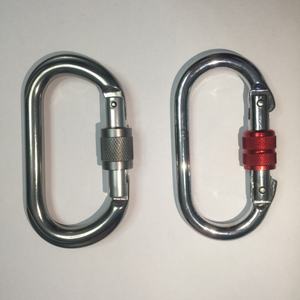 Kait Pegas Baja Tahan Karat, Klip Kait Karabiner Baja Tahan Karat, Tautan Cepat Oval, Kait Pengaman OEM - Product Image 5