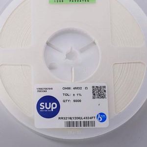 Whole -Sale RR3216 1206L4324FT 1206 3216 Resistors Chip Resistors SMD Resistors 4.32Mohm 1% 1/4W Thick Film Resistor - Product Image 1