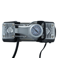 High Quality Heavy Duty Double Cylinder Tyre Inflator Portable Mini Electric Air Pump Dc 12v Car Air Compressor Tire Inflators