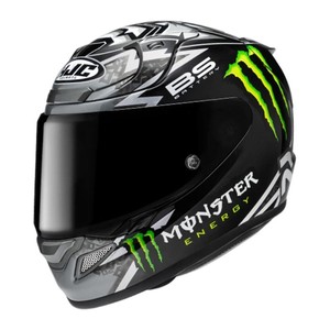 Casco Integral HJC RPHA 12 Réplica Quartararo Negro M, Material PC+EPS Resistente a Impactos, Protección para la Cabeza - Product Image 1