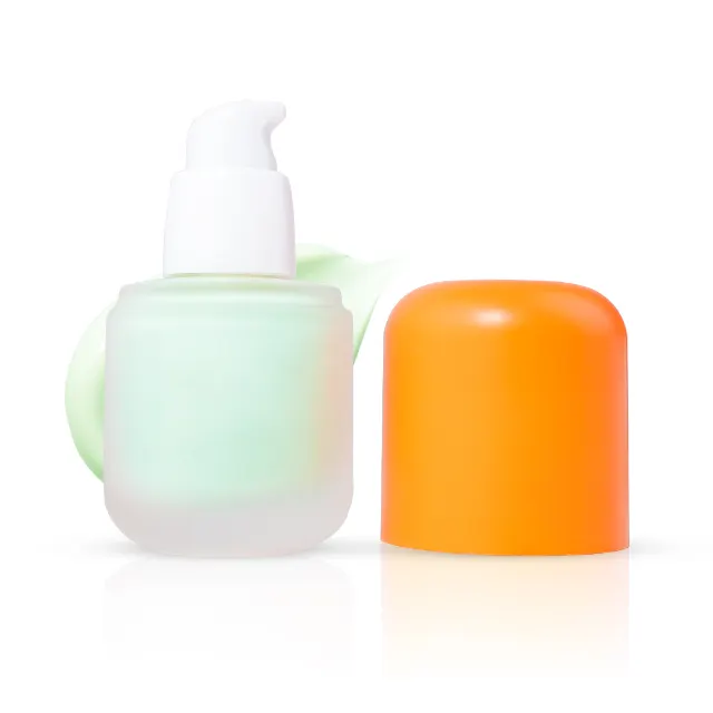 quality vegan brightening bulb and moisturizer face base poreless waterproof makeup putty liquid foundation primer