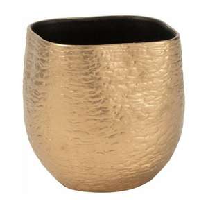 Vente personnalisée de jardinière décorative d'extérieur au design martelé doré jardinière de haute qualité pour la maison jardinière de sol - Product Image 2