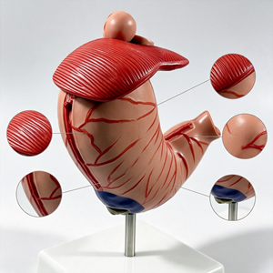 Modelo de Estómago Patológico SCIEDU para la Enseñanza de la Anatomía del Sistema Digestivo Humano - Product Image 2