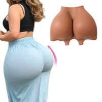 Culotte gainante en silicone pour femme, rehausseur de fesses, sous-vêtement rembourré pour hanches, pour travestis