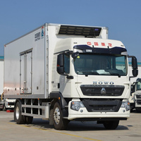Camion réfrigéré de réfrigérateurs de Van de congélateur de nourriture de Howo Sinotruk 20T à Dubaï