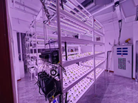 Contrôleur d'environnement nutritif numérique agricole pour les systèmes de culture d'aérosols hydroponiques PH EC CO2 Temperature