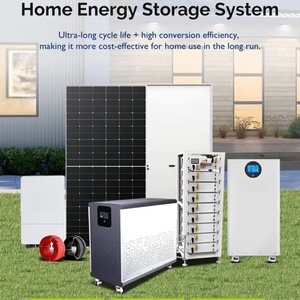 Sistema de Almacenamiento de Baterías de Litio LifeP04 Portátil y Apilable de 5kWh 10kWh de Primera Calidad con Estación de Carga para Vehículos Eléctricos para Uso Doméstico Fuera de la Red - Product Image 4
