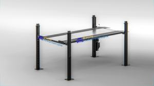 رافعة جسرية هيدروليكية بأربعة أعمدة بسعة 3600 كجم وارتفاع رفع 2.1 متر - Product Image 6