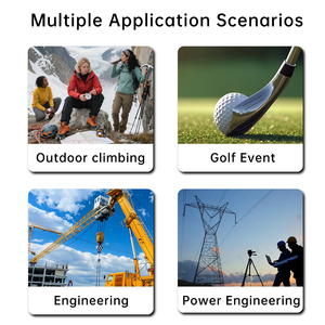 Telemetro Laser Magnetico 600M Display LCD Protezione IP65 Precisione 0.1M a Lunga Distanza per Golf e Caccia - Product Image 4