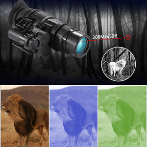 Luxun 1x Vergroting Pvs18 Digitale Nachtkijker PVS-18 Gen3 Nvg Optica Monoculaire Infrarood Nachtzichtscope - Product Image 4