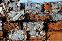 Compacteur de bidons en aluminium Compacteur de béton de pneus usagés