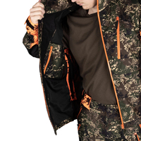 Veste de chasse isolée et chaude en softshell pour homme, camouflage, pour la chasse, la randonnée et le trekking, OEM personnalisé