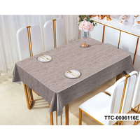 Nappe pliable légère et écologique en PVC imperméable de couleur unie pour la maison, les mariages et les anniversaires