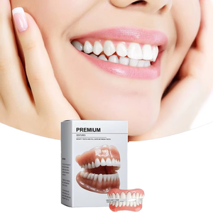 ฟันปลอมอเนกประสงค์เพื่อความสบาย ช่วยเสริมความงามอย่างเป็นธรรมชาติ พร้อมอุปกรณ์เสริมสำหรับฟอกสีฟัน - Product Image 1