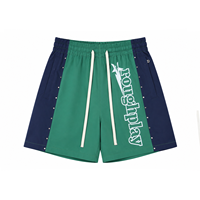 Shorts de sport décontractés et amples de haute qualité, style urbain, multicolores, populaires en Europe, de la marque Rough Play