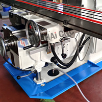 Fraiseuse verticale à trois axes à vitesse variable haute performance X5040 HUAHAI CNC, cône de broche ISO50, 380V/220V pour usage moyen