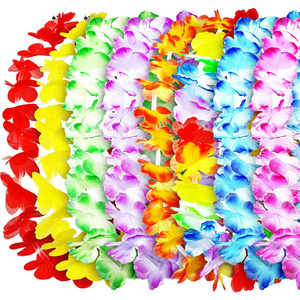 Decoración para Fiesta Temática <span class=keywords><strong>de</strong></span> Hawái 2026, Guirnalda <span class=keywords><strong>de</strong></span> <span class=keywords><strong>Flores</strong></span>, Pulsera Hula, Leis Hawaianos, Collar LED Luminoso <span class=keywords><strong>de</strong></span> Navidad, Envío Directo - Product Image 3