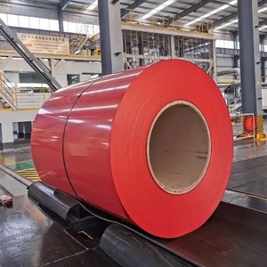 Tôle ondulée de 0.7mm avec des produits en acier revêtus de couleur Pvdf PPGI et prépeints en bobine pour tôle de toiture en métal