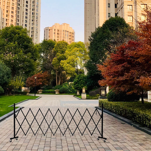 พลาสติกสีเหลืองประตูพับได้สำหรับประตูพับได้ชั่วคราวควบคุมฝูงชน - Product Image 2