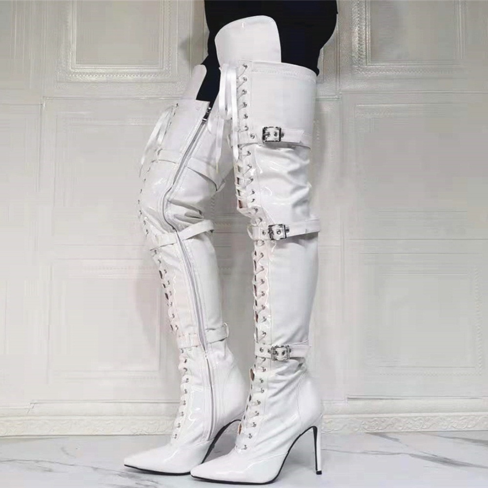 Cómo combinar las botas y botines blancos