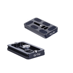 Manbily PU-70 70mm kim loại 1/4 "phổ quát phát hành nhanh chóng QR tấm chân máy bóng đầu - Product Image 1