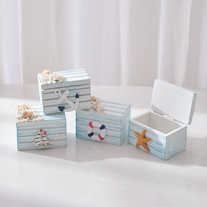 Mini chaise de plage de style méditerranéen, décoration pour chambre d'enfant, thème océan, ornement de bureau, accessoire de photographie - Product Image 3