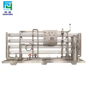 Sistema industrial de purificação por tratamento de água, produtos químicos de 15 toneladas/hora, sistemas de osmose reversa, filtro uv