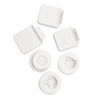 Pièces moulées en caoutchouc silicone blanc sur mesure, kit de composants non standard, fabricant OEM ODM, basé sur les dessins