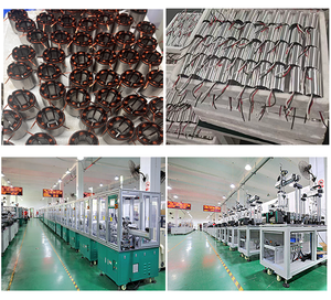 외부 로터 BLDC 모터 고정밀 21V 180W 3 상 기어드 외부 브러시리스 DC 모터 - Product Image 5