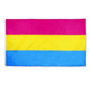 Bandera del orgullo bisexual de 3x5 pies LGBT Bi Gay banderas 100% poliéster seda impresa lesbiana LGBT Arco Iris bandera - Product Image 5