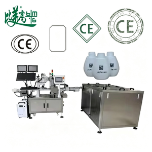 Machine de marquage laser UV en promotion pour le codage interne et externe des bouteilles chimiques, compatible avec les codes Chestny Znak pour les lignes de production de bouteilles - Product Image 2