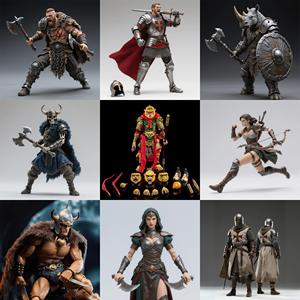 Figura de Pavo Real Articulada de Diseño Exclusivo, Fabricada en China, OEM, Caja Sorpresa, Figura de Acción de PVC y ABS - Product Image 4